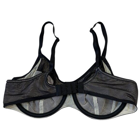 Chantelle C15710 Womens Lace Underwire Bra Size 34D Black - Picture 3 of 5